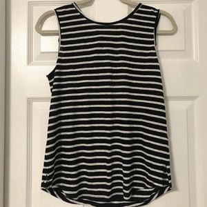 Stripped tank top